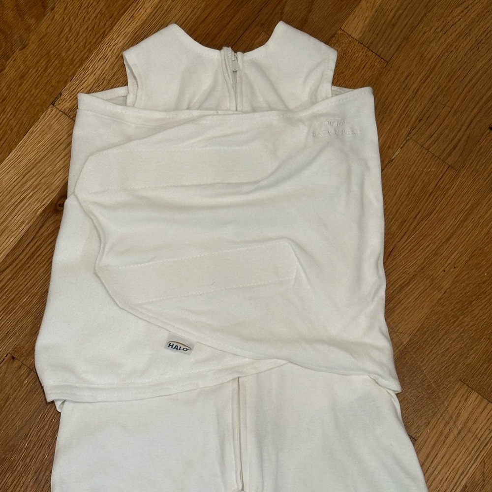 Halo Organic Cotton SleepSack Swaddle in Cream